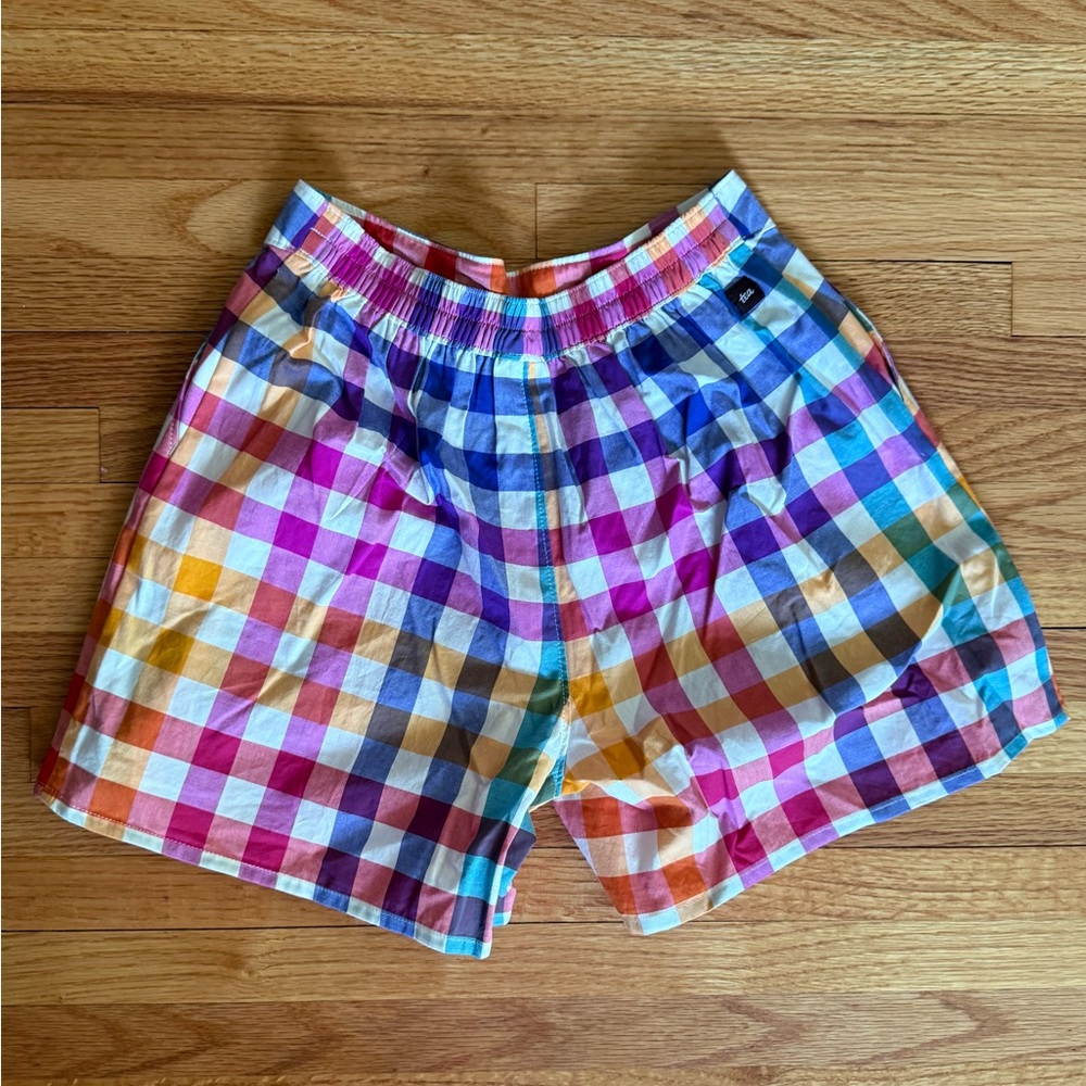 Tea Collection Plaid Shorts - Picture 2 of 2